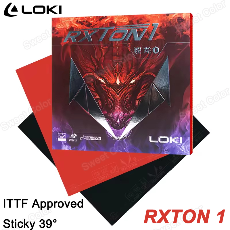 Table Tennis Or Tennis Table - مطاط تنس الطاولة LOKI RXTON 1