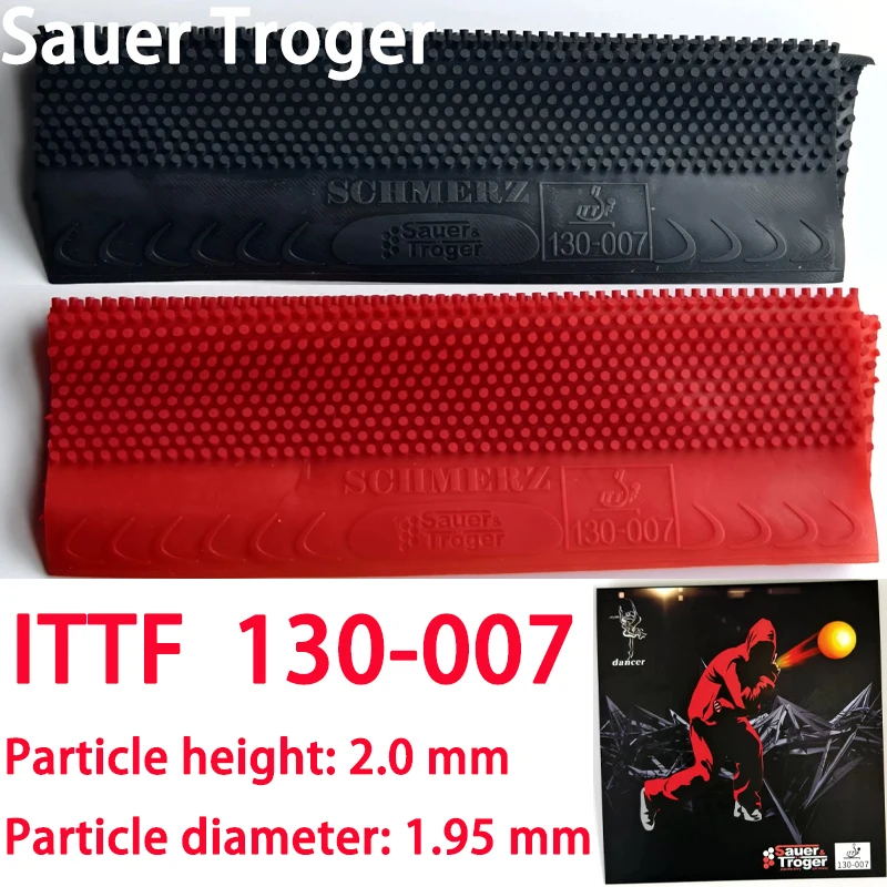 مطاط ساوير تروجر دانسر 007 فرد - مراجعة Table Tennis Rubber Anti Spin وسعره